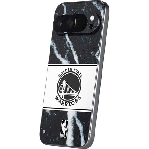 NBA Golden State Warriors Marble Pixel 9 Pro XL Skin